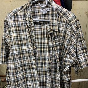 Carhartt button up shirt men’s tall extra large
